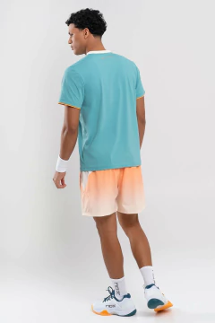 Camisa Polo Esportiva Masculina Padel e Beach Tennis NOX Turquesa na internet