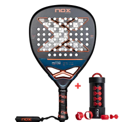 Raquete de Padel AT10 GENIUS ATTACK 18K Alum 2025 | NOX - by Agustín Tapia Luxury Series - comprar online