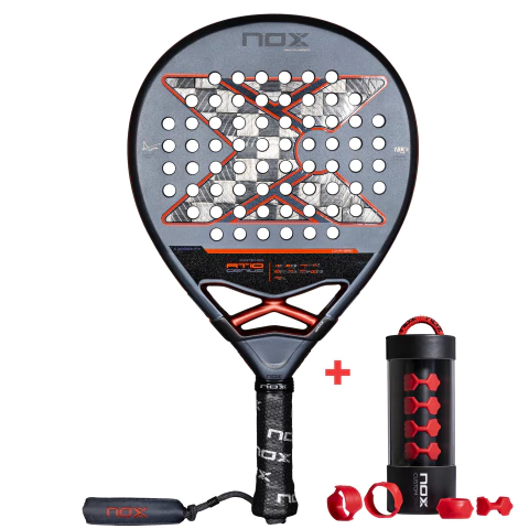 Raquete de Padel AT10 GENIUS 18K Alum 2025 | NOX - by Agustín Tapia Luxury Series - comprar online