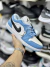 Nike Air Jordan Low Branco / Azul / Preto