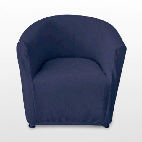 Capa Poltrona Chester - Azul Marinho na internet