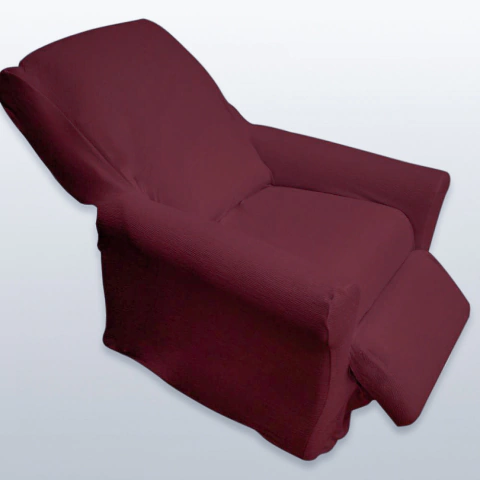 Capa Poltrona Do Papai Com Pé - Bordô