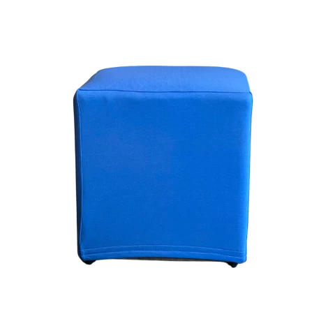 Capa de Puff Quadrado Avulsa Lisa Ajustável com Elástico - Tecido Stretch Decoração Banquinho Luxo Para Sala Quarto (Diversas Cores) - comprar online