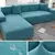Capa de Sofá de 2 peças em forma de L - Elástica e Impermeável - Empório das Capas: a loja perfeita para decorar sofás, poltronas e cadeiras com estilo!