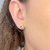 BRINCO PONTO DE LUZ ROSA PINK BANHADA A OURO 18K - comprar online