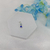 BERLOQUE MENINO COM ZIRCONIA AZUL EM PRATA 925