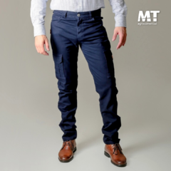 CALÇA CARGO MASCULINA PAMPA SUL-AZUL MARINHO - comprar online