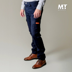 CALÇA CARGO MASCULINA PAMPA SUL-AZUL MARINHO