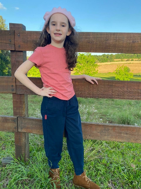 BOMBACHA INFANTIL C/FAVO AZUL MARINHO / PAMPA SUL