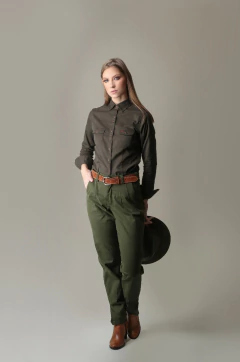 BOMBACHA FEMININA CAMPEIRA C/ELASTANO VERDE- PAMPA SUL - MT Agrocomercial