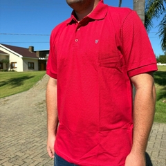 CAMISA POLO VERMELHA - PAMPA SUL na internet