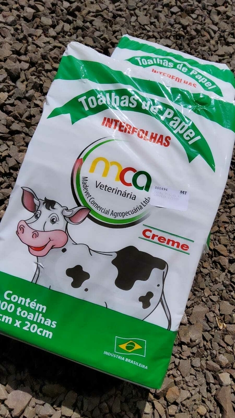 TOALHAS DE PAPEL INTERFOLHAS MADEVET-1000 FOLHAS- KIT C/ 2 PACOTES