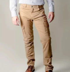 CALÇA CARGO MASCULINA PAMPA SUL- CAFÉ C/ LEITE