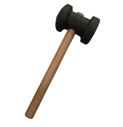MARTELO DE BORRACHA COM CABO 80MM-PARABONI