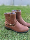 BOTA MONTARIA SHALINE COM BARBELA - COR CAFÉ - comprar online