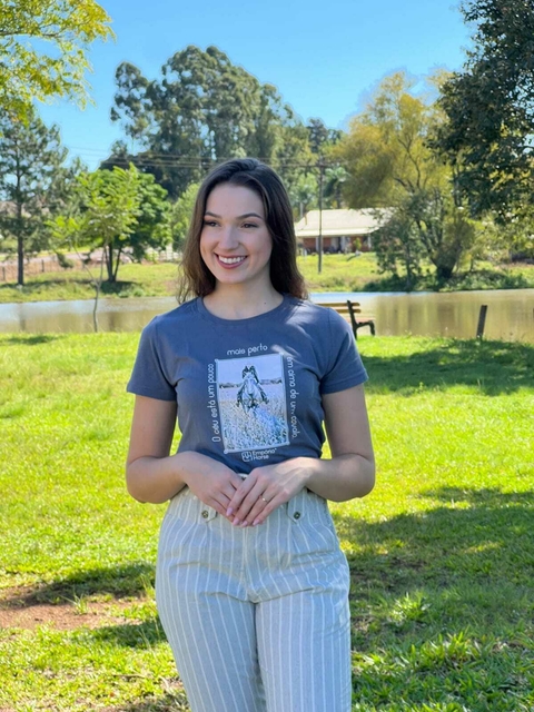 T-SHIRT COMPANY CINZA - EMPÓRIO HORSE - comprar online