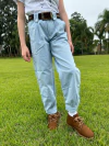 BOMBACHA FEMININA INFANTIL ALFAIATARIA AZUL CLARO - EMPÓRIO HORSE - comprar online