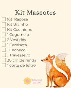 Imagem do KIT Mascotes