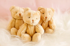 Mini Ursinho - Unidade - Ateliê Bonecas da Vivi