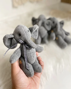 Mini Elefantinho - cinza