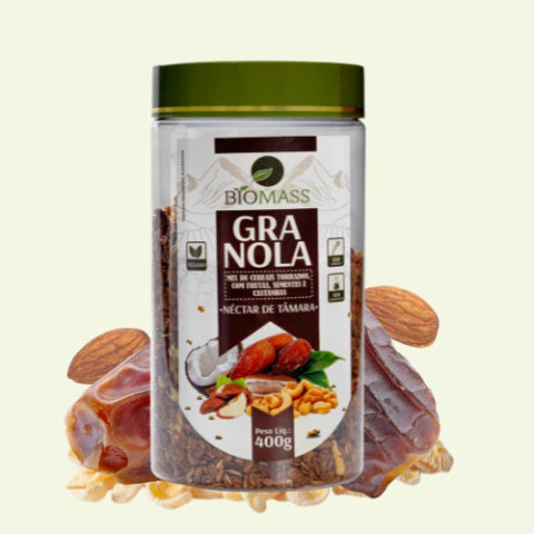 Granola com Néctar de Tâmara Biomass 400g - comprar online