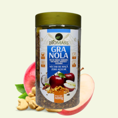 Granola com Néctar de Maçã Zero Açúcar 400g - comprar online