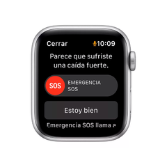 APPLE WATCH SE GPS 44MM SILVER ALUMINUM CASE ABYSS BLUE SPORT BAND - ONE SIZE - tienda online
