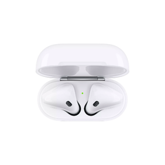 APPLE AIRPODS (SEGUNDA GENERACION) CON ESTUCHE DE CARGA - BLANCO - Flux Solutions