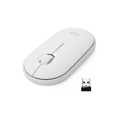 MOUSE LOGITECH PEBBLE M350 WIRELESS INALÁMBRICO - BLANCO - comprar online