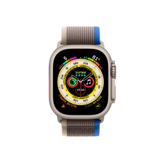 APPLE WATCH ULTRA GPS + CELULAR 49MM TITANIUM CASE BLUE/GRAY TRAIL LOOP M/L en internet