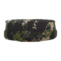 PARLANTE JBL CHARGE 5 PORTÁTIL CON BLUETOOTH WATERPROOF VERDE CAMUFLADO - tienda online