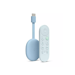 CHROMECAST GOOGLE TV 4K SIN FUENTE - CELESTE - comprar online