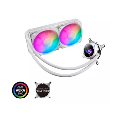 COOLER ASUS ROG STRIX LC II 240 ARGB BLANCO 4 PINES - comprar online