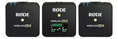 MICRÓFONOS RODE WIRELESS GO II CONDENSADOR OMNIDIRECCIONAL COLOR NEGRO - comprar online