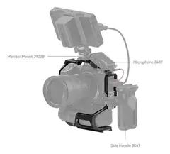 JAULA CÁMARA NIKON Z8 MB-N12 SMALLRIG CON EMPUÑADURA DE BAT en internet