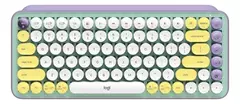 TECLADO BLUETOOTH LOGITECH POP KEYS QWERTY BROWN ESPAÑOL - comprar online