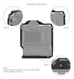 JAULA CÁMARA NIKON Z8 MB-N12 SMALLRIG CON EMPUÑADURA DE BAT - tienda online