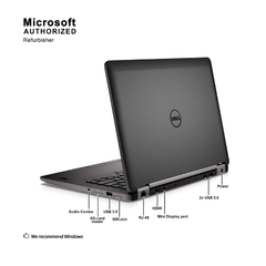 Dell Latitude E7470 14", Core i7-6600U 2.4GHz, 8GB Ram, 256GB SSD, W10 Pro (REACONDICIONADO) - Flux Solutions