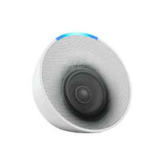 AMAZON ECHO POP C2H4R9 CON ASISTENTE VIRTUAL ALEXA PANTALLA INTEGRADA DE 8" GLACIER WHITE 110V/220V - Flux Solutions