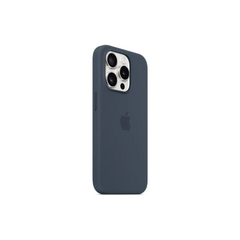 FUNDA APPLE PARA IPHONE 15 PRO MAGSAFE AZUL TORMENTA STORM BLUE LISO - comprar online