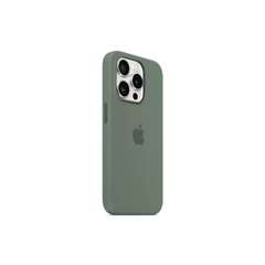 FUNDA PROTECTOR APPLE SILICONA MAGSAFE IPHONE 15 PRO CIPRÉS CRYPRESS LISO - comprar online