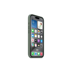 FUNDA PROTECTOR APPLE SILICONA MAGSAFE IPHONE 15 PRO CIPRÉS CRYPRESS LISO en internet