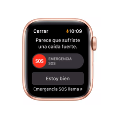 APPLE WATCH SE GPS 44MM GOLD ALUMINUM CASE STARLIGHT SPORT BAND - ONE SIZE - tienda online