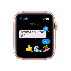 Imagen de APPLE WATCH SE GPS 44MM GOLD ALUMINUM CASE STARLIGHT SPORT BAND - ONE SIZE