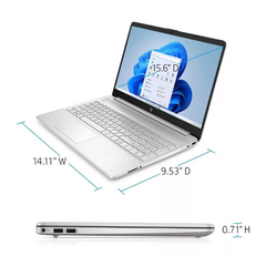 COMPUTADORA NOTEBOOK HP 15.6 PANTALLA TÁCTIL TOUCHSCREEN I3 8GB 256GB SSD 15-dy5033dx - tienda online