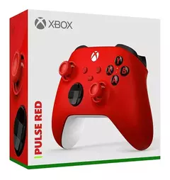 JOYSTICK INALÁMBRICO MICROSOFT XBOX WIRELESS CONTROLLER BLUETOOTH Series X|S PULSE RED - tienda online
