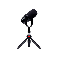 MICRÓFONO SHURE MV7K KIT CON TRIPODE USB & XLR DINÁMICO