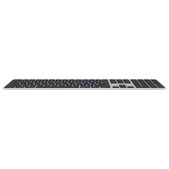 TECLADO BLUETOOTH APPLE MAGIC KEYBOARD WITH TOUCH ID AND NUMERIC KEYPAD TECLADO NUMÉRICO QWERTY INGLÉS INTERNACIONAL COLOR NEGRO - comprar online