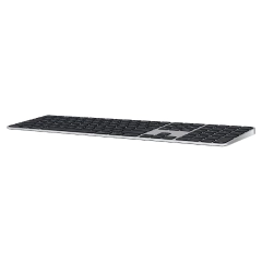 TECLADO BLUETOOTH APPLE MAGIC KEYBOARD WITH TOUCH ID AND NUMERIC KEYPAD TECLADO NUMÉRICO QWERTY INGLÉS INTERNACIONAL COLOR NEGRO - Flux Solutions