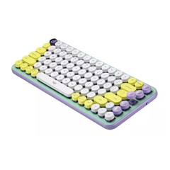 TECLADO BLUETOOTH LOGITECH POP KEYS QWERTY BROWN ESPAÑOL